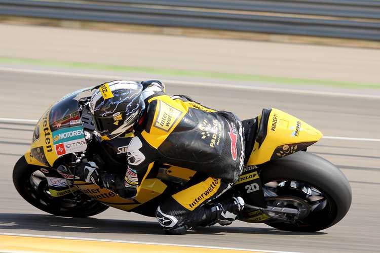 Tom Lüthi gestern beim Test auf dem MotorLand Aragón