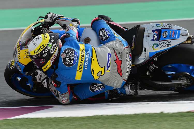 Tom Lüthi auf der MotoGP-Honda in Katar