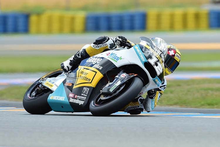 Tom Lüthi dominierte das Moto2-Rennen in Le Mans