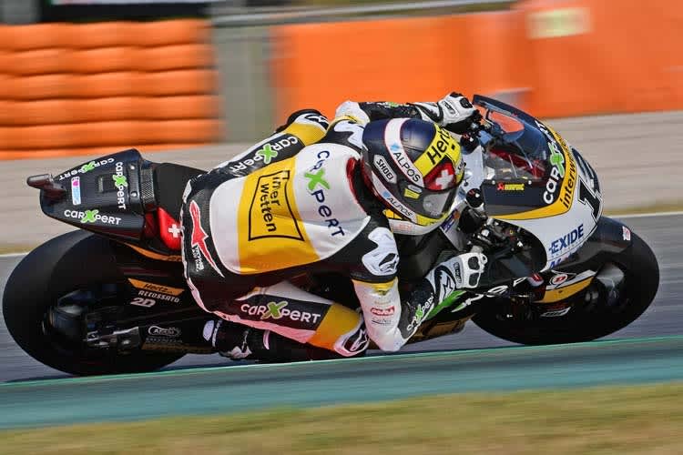 Tom Lüthi liegt 13 Punkte hinter der WM-Spitze