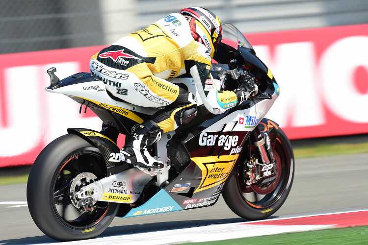 Tom Lüthi belegte Rang 5 hinter Rabat, Simeon, Zarco und Corsi