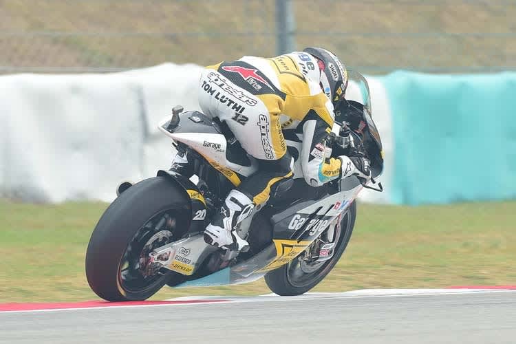 Tom Lüthi sicherte sich die Pole-Position