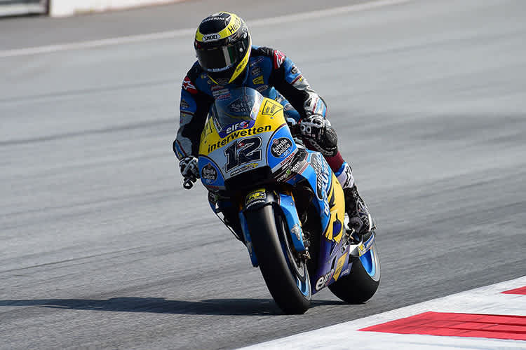 Tom Lüthi im FP1 in Spielberg