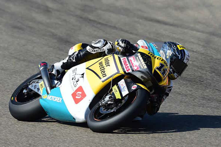 Tom Lüthi auf seiner Suter