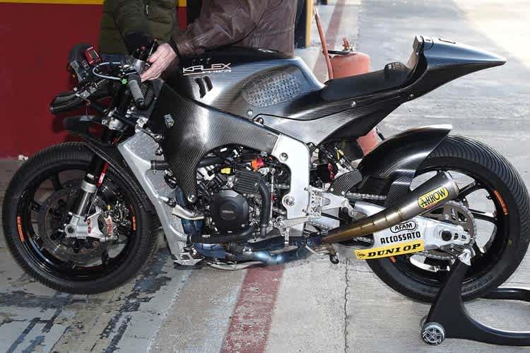 Die Kalex von Tom Lüthi in Valencia