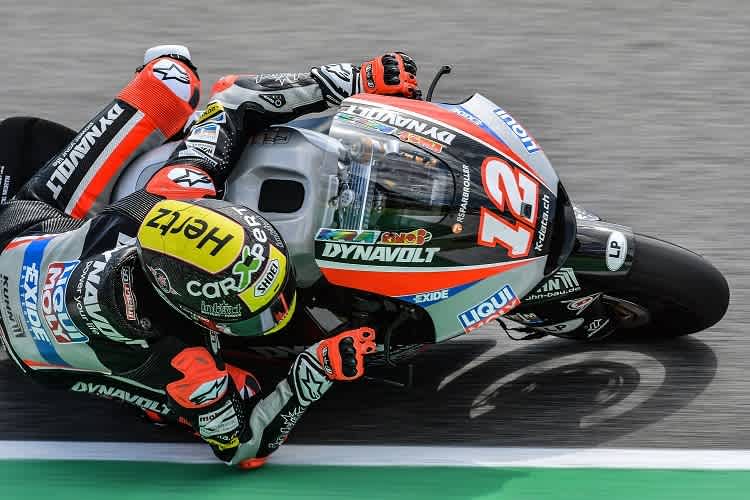 Tom Lüthi ist in Mugello vorne dabei