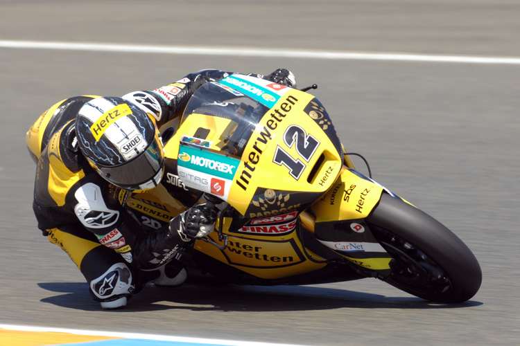 Tom Lüthi aus dem Team Interwetten Paddock