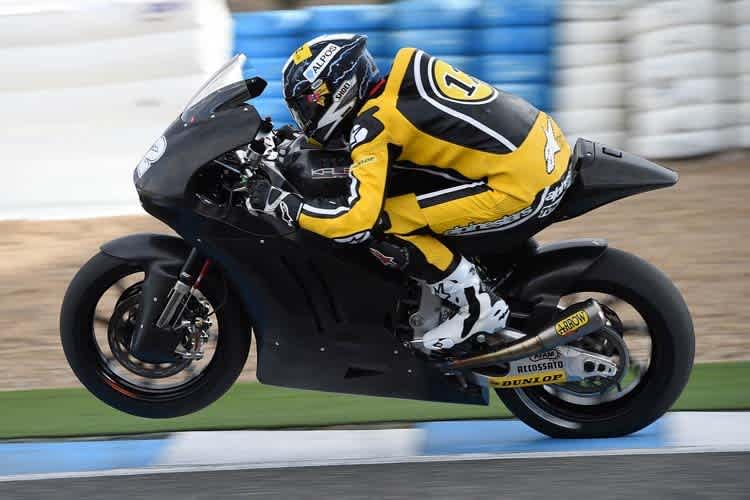 Tom Lüthi mit seiner Kalex in Jerez