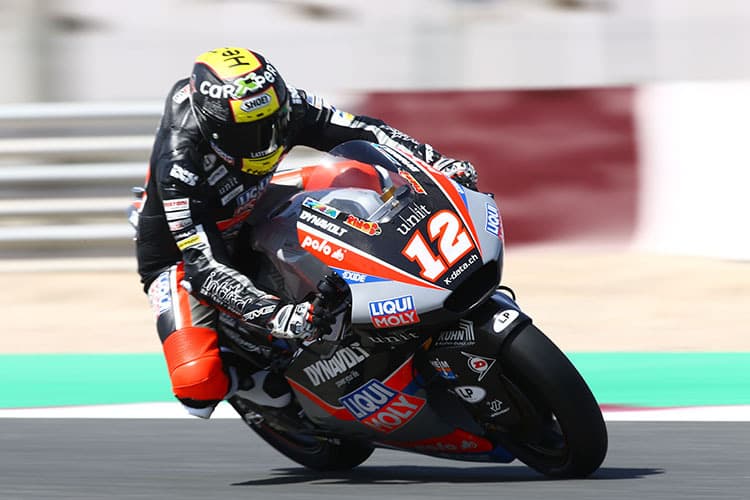 Tom Lüthi auf der Kalex in Losail: Platz 15 am Samstag