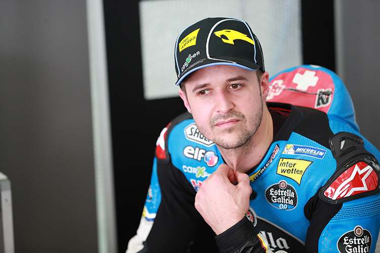 Tom Lüthi in der Marc VDS-Box