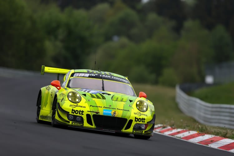 Bestzeit für den Porsche 911 GT3 R von Laurens Vanthoor