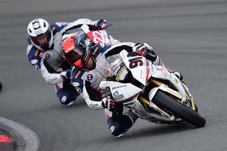 Bastien Mackels übt sich im Zweikampf