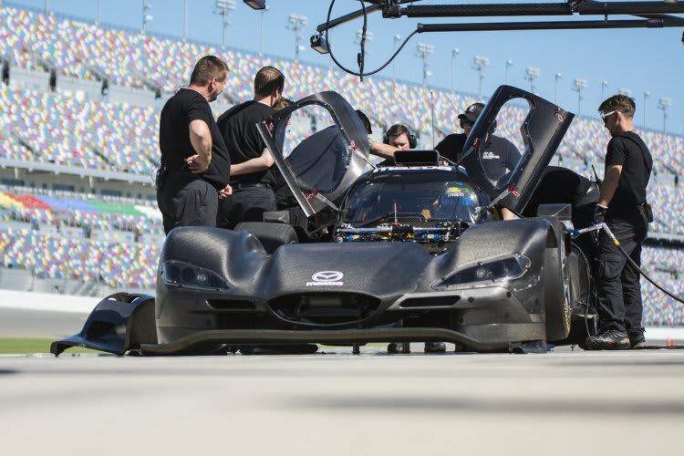 Das Team Joest betreut den Mazda DPi