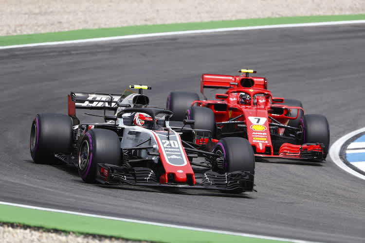 Kevin Magnussen gegen Kimi Räikkönen