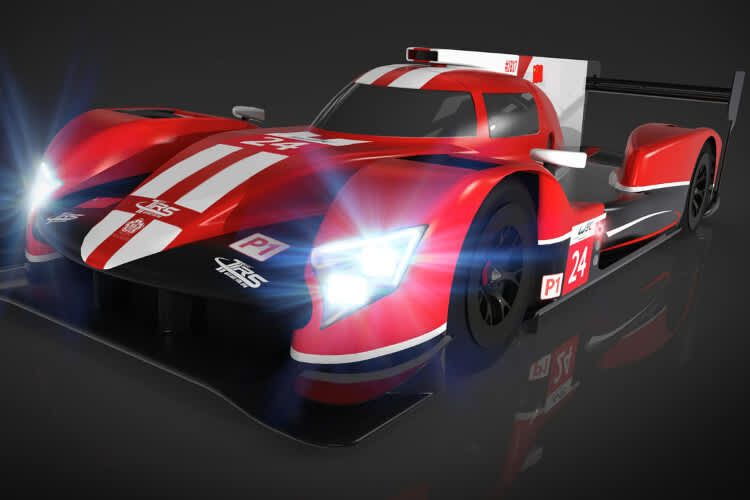 So soll der Ginetta LMP1 in Manor-Farben aussehen