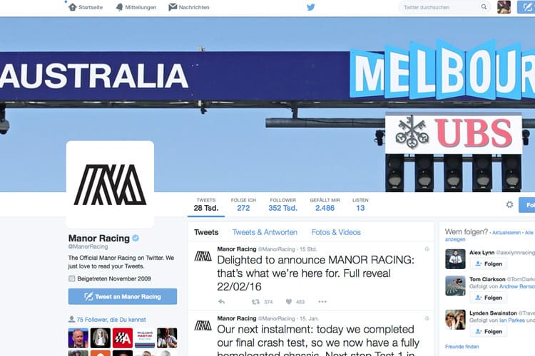 Manor verkündet, wie der Rennstall neu heisst