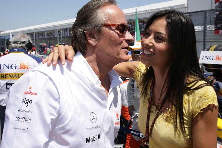 Mansour Ojjeh in aparter Gesellschaft