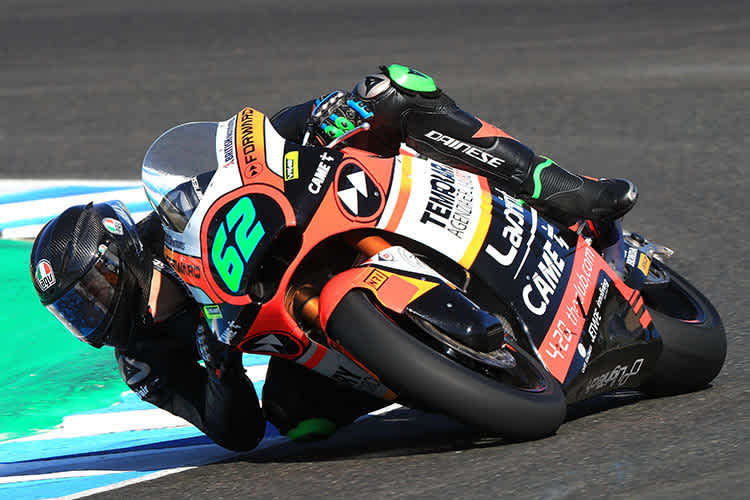Neuzuganz Stefano Manzi beim Jerez-Test im November