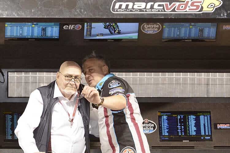 Katar-GP 2018: Marc van der Straten und Michael Bartholemy