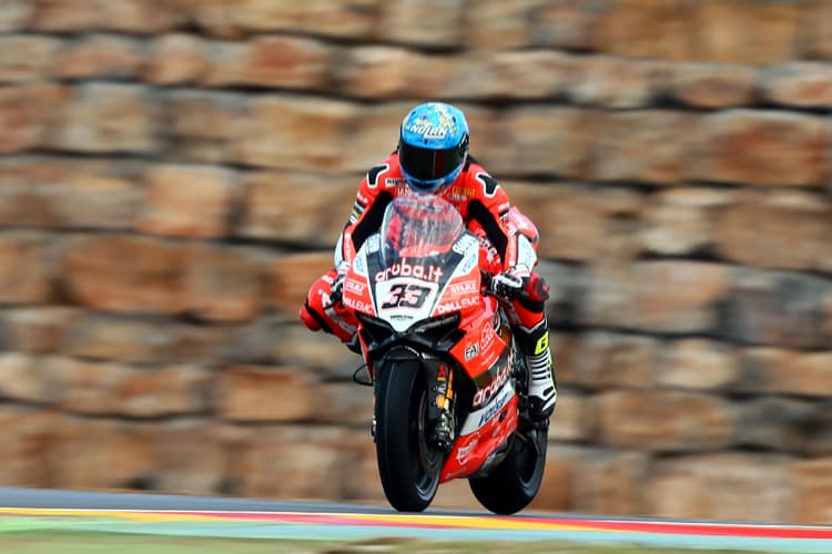 Marco Melandri war am Freitag der Trainingsschnellste