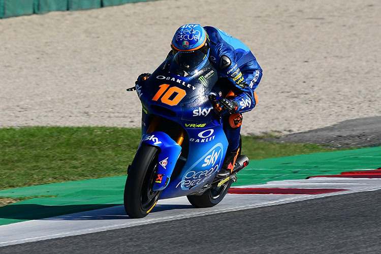 Luca Marini wirbt für Ocean Rescue