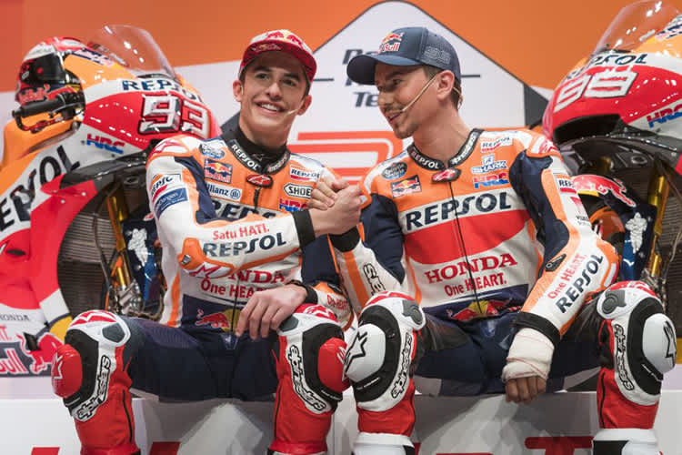 Marc Márquez und Jorge Lorenzo