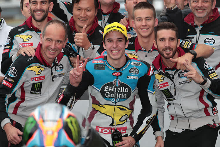 Sieg für Alex Márquez in Japan