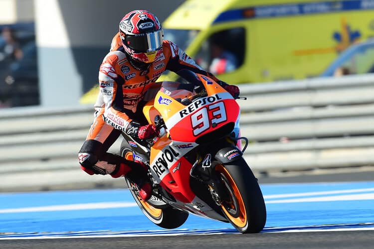 Marc Márquez in Jerez