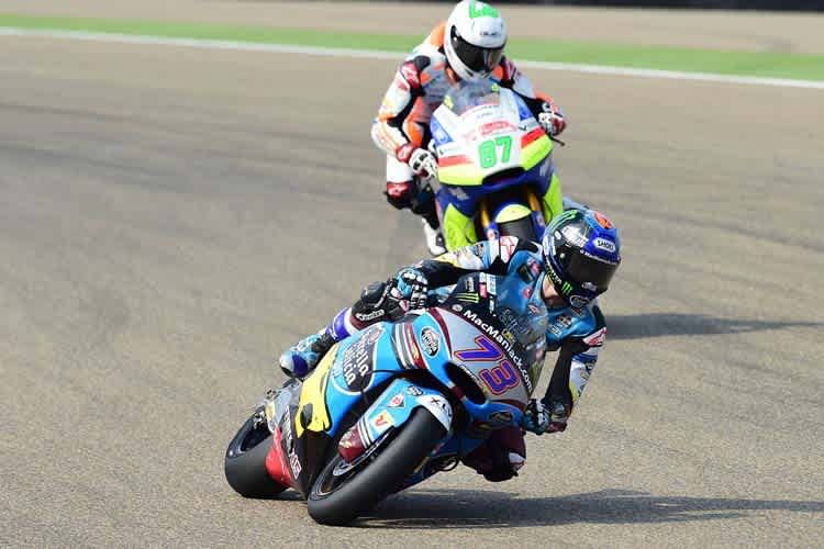 Alex Márquez legte im FP3 die Bestzeit vor