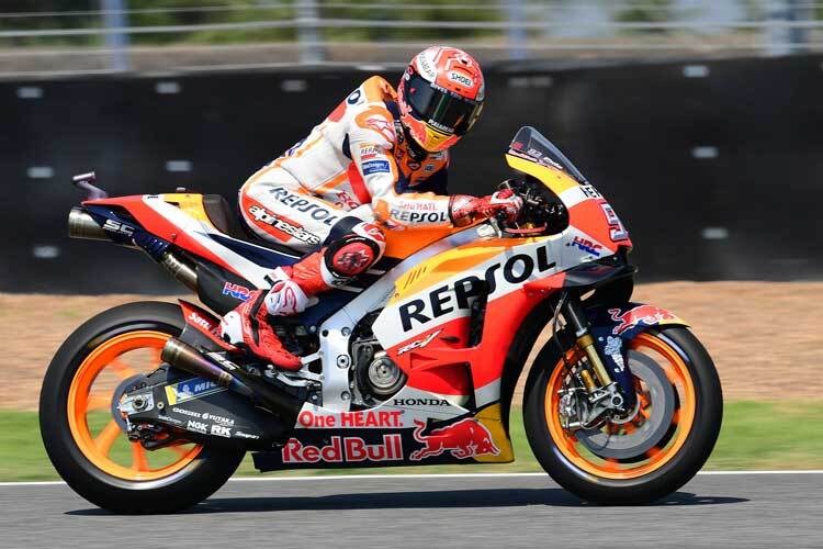 Marc Márquez war in Q1 der Schnellste