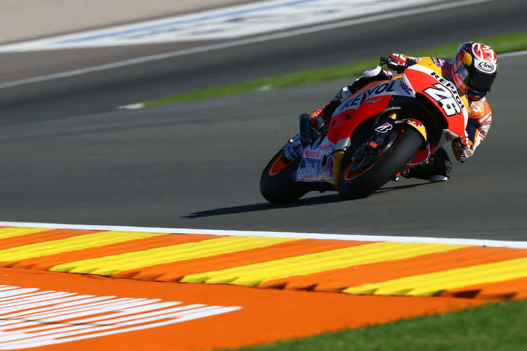 Marc Márquez: starker Auftritt am Freitag in Valencia