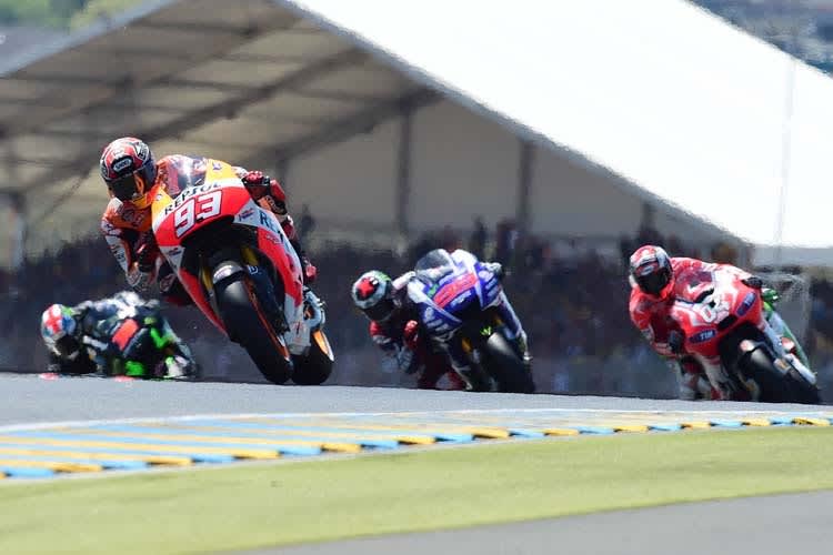 Marc Márquez: 2014 bisher stets an der Spitze