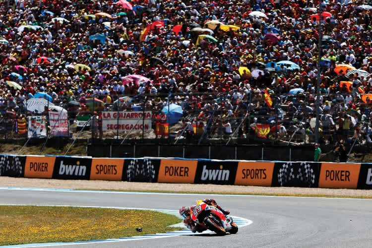 2014 siegte Marc Márquez in Jerez