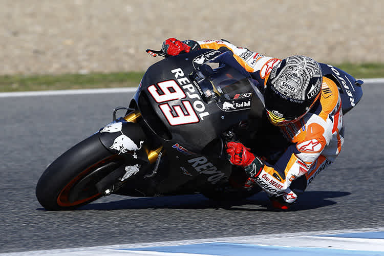 Marc Márquez auf der Honda RC213V