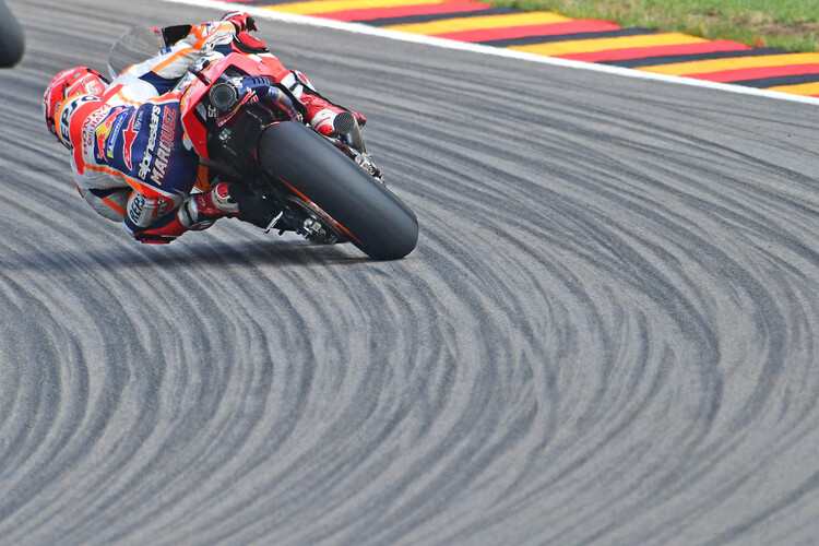 Marc Márquez auf dem Sachsenring