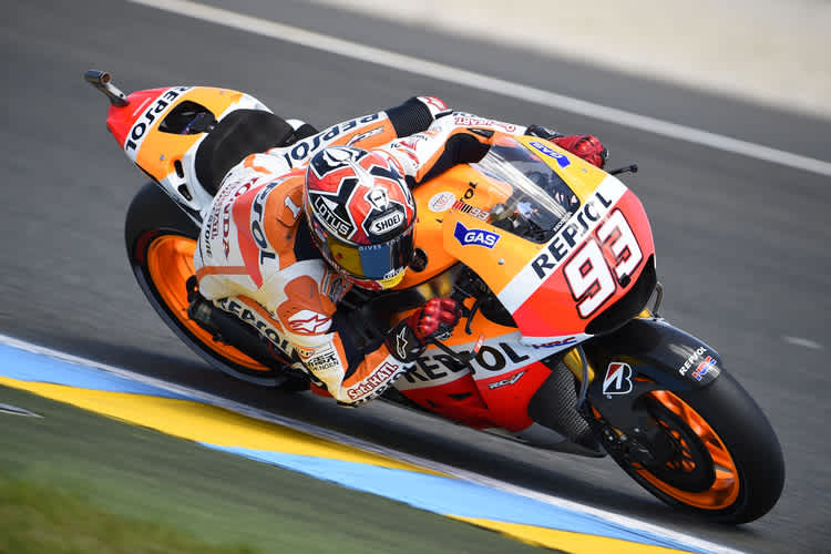 Marc Márquez: Im 3. Training erstmals besiegt