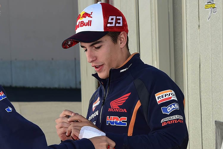 Marc Márquez tritt in Japan erstmals nach seiner Hand-OP an