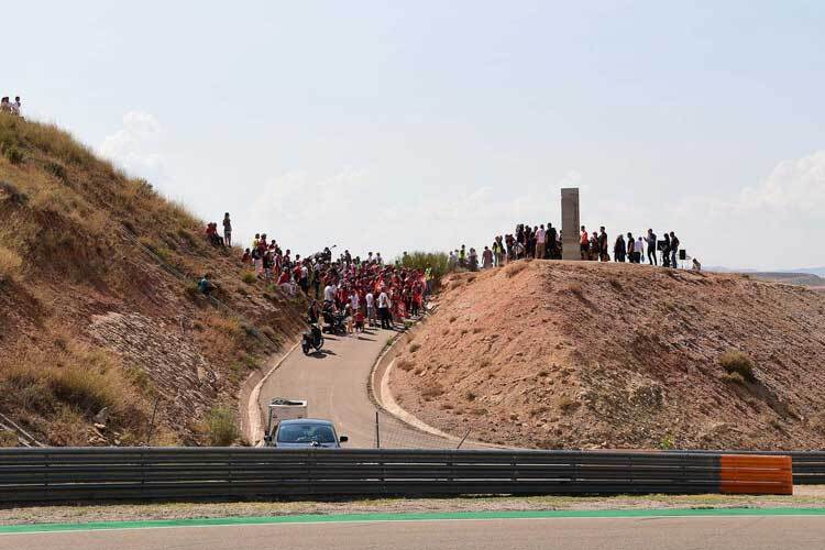 Marc Márquez hat in MotorLand Aragón jetzt seine eigene Kurve