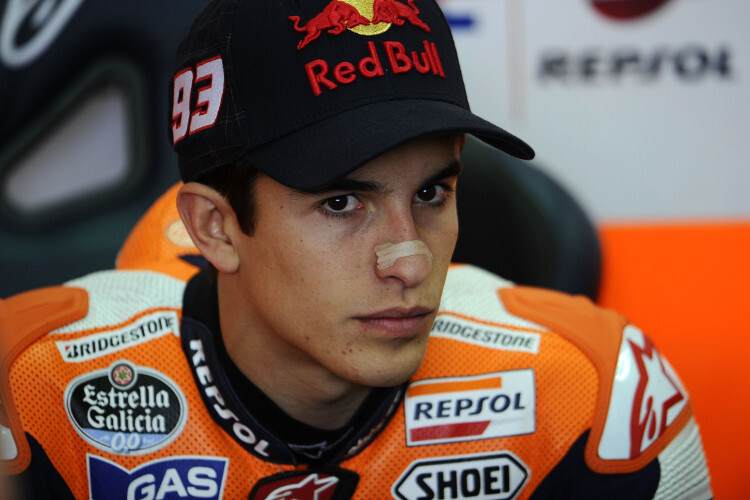 Marc Márquez: Ein Nasenpflaster sorgte während der Saison für eine bessere Atmung