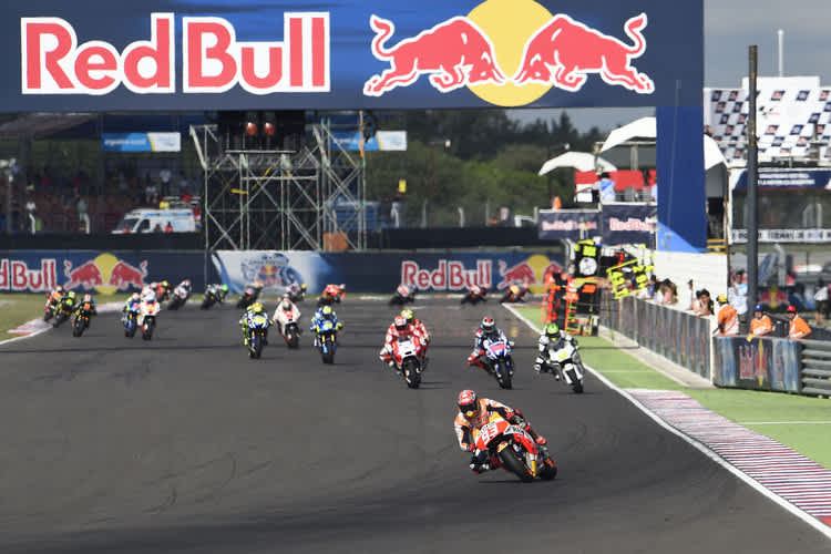 Klar in Führung: Marc Márquez in Las Termas