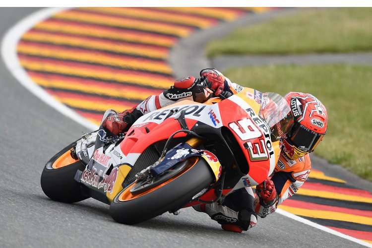Marc Márquez auf dem Sachsenring: dritter Saisonsieg 2016