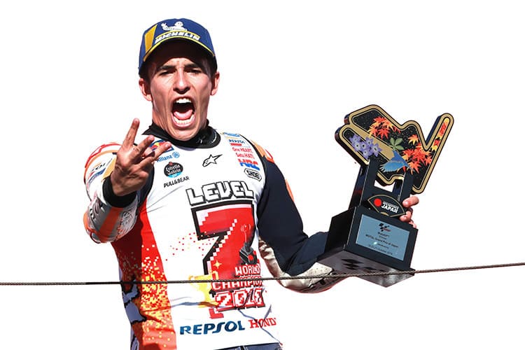 Marc Márquez: 7. Titel in Japan