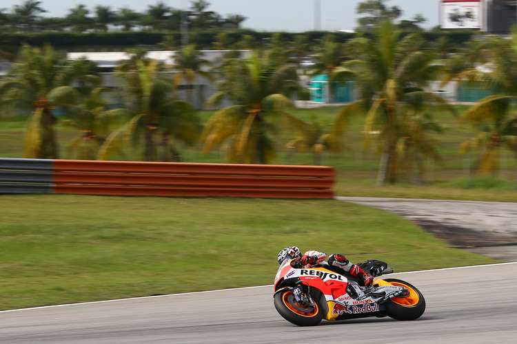 Marc Márquez auf der Repsol-Honda in Sepang