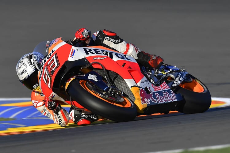 Marc Márquez beim Valencia-Test