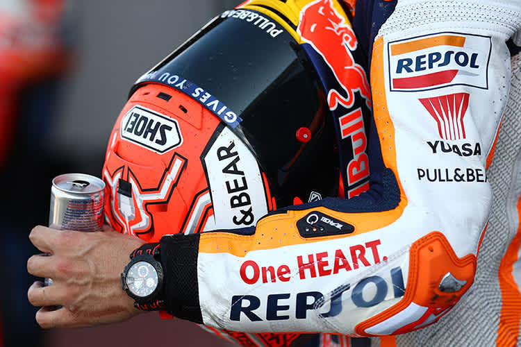 Marc Márquez startet aus der Pole-Position