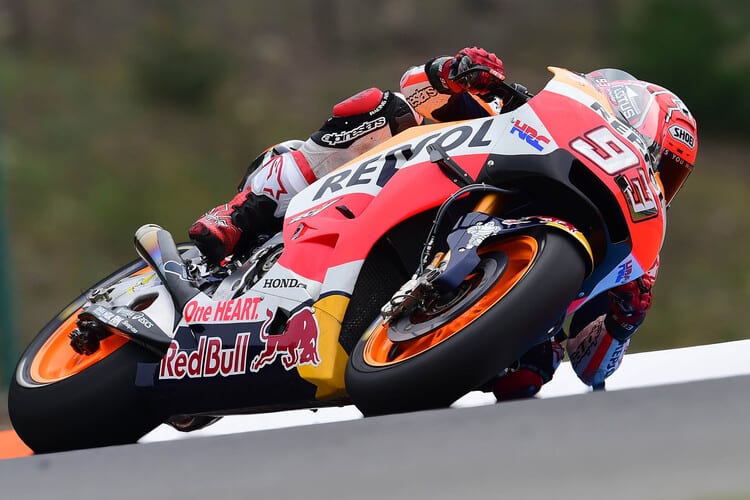 Bestzeit im FP2 in Brünn: Marc Márquez