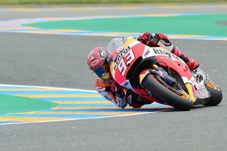 Marc Márquez in Le Mans: 25. Pole-Position in der MotoGP-Klasse