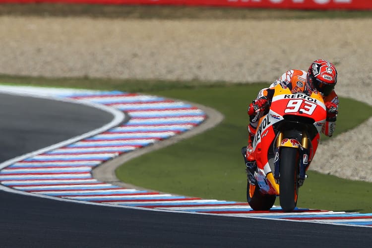 Marc Márquez und der Tanz auf den Bordsteinen