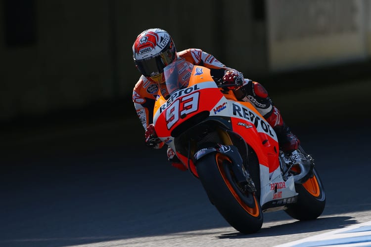Marc Márquez in Motegi auf dem Weg zum 2. Platz