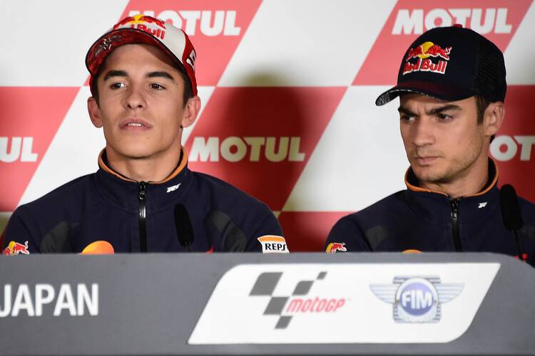 Marc Márquez ist angeschlagen, während Dani Pedrosa sich zuletzt in Aragón in Bestform zeigte